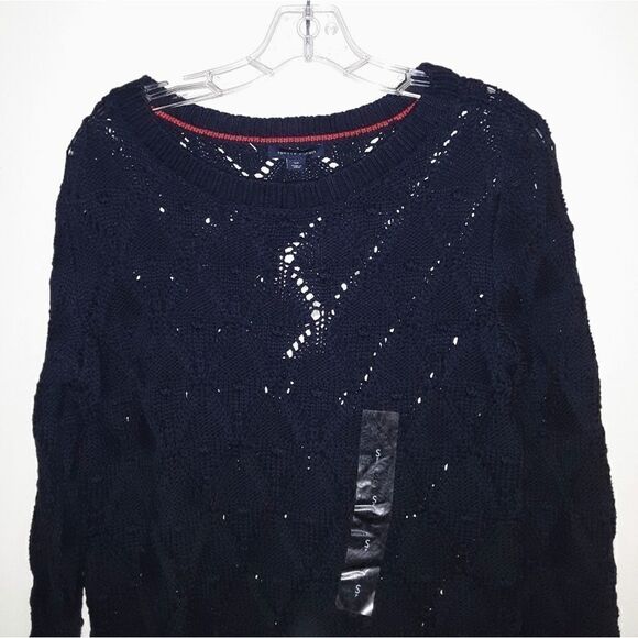 Tommy Hilfiger Womens Long Sleeve Knit Sweater Small - Picture 4 of 8